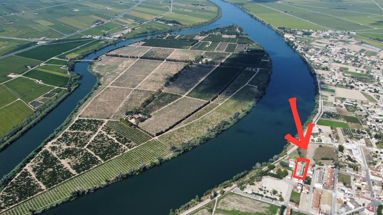 Duplex Rio Ebro Leilighet Deltebre Eksteriør bilde
